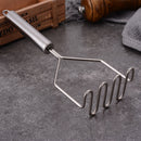 Practical Stainless Steel Potato Masher Shredder for Mashed Sweet Potatoes Food