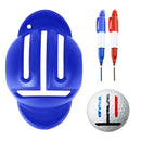 Golf Ball Line Liner Marker Pen Alignment Marks Tool Training Aids (Blue) Newly