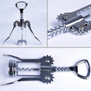 1pcs Stainless Steel Bottle Opener Waiter Metal Red Corkscrew Corkscrew Bottles