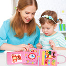 Montessori Toys Early Educational Buckle Training Baby Busy Board for 1-5Y Kids
