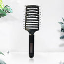 Women Hair Scalp Massage Comb Bristle Hairbrush Detangle Brushes (Black) Newly