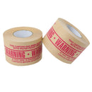 Water Kraft Paper Logistics Adhesive Carton Sealing Package Tape Warning Tape