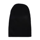 Women Men Cap Solid Color Warm Hat Skullies Knitted Beanie Cap(Black)