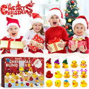 24 Grids Xmas Calendar Present Box Creative Ducks Toys Blind Boxes for Children