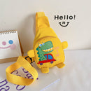Cute Cartoon Kids Cross-body Bag Toddler Baby Dinosaur Korean Fanny Chest Bags