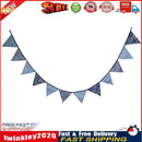 12 Flags 3.2m Nordic Style Printed Cotton Bunting Pennant Wedding Decor Newly