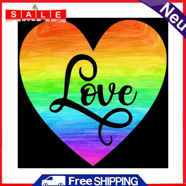 Seawang 5D DIY Full Drill Diamond Paintings Heart Cross Stitch Embroidery Mosaic Set L