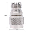 N Type L16 Male Plug to UHF SL-16 PL259 Female RF Coax Adapter Connector