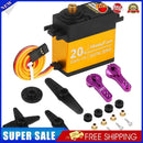 High Torque RC Crawler Car Robot 20kg Metal Gear Digital Servo with 25T Arm Kits