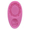 Woman Cameo Mirror Fondant Moulds Cake Decorating Mold Bakeware Frame B3C7 G2Z3