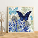 5D DIY Butterflies Full Round Drill Diamond Painting Kit Craft Home Wall Deco
