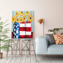 40x50cm Bottle of Flower Frameless Picture Oil Paint By Numbers Painted Picture