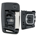 3 Buttons Flip Remote Car Key Fob Fit for VW Golf 7 MK7 Skoda Octavia A7 Seat