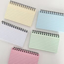 5pcs Small Mini Little Bound Notebook Notepad Note Paper Pad Lined Ruled`