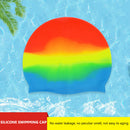 #A Silicone Elastic Swimming Caps Hat Underwater Diving Hair Protection Equipmen