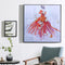 5D DIY Special Shaped Diamond Painting Dress Girl Cross Stitch Embroidery