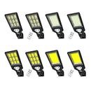 Solar Powered Wall Lamp Waterproof PIR Motion Sensor Outdoor Yard Light (C)