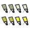 Solar Powered Wall Lamp Waterproof PIR Motion Sensor Outdoor Yard Light (C)
