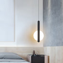 Geometry Round Design Dining Room Pendant Lamp Modern Style LED Ceiling Light