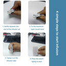 Automatic Infusion Fluid Reminder Sensor Drip-Feeding Sound Alarm (White) Newly