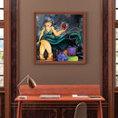 Handmade DIY Full Round Drill Diamond Painting 5D Busty Woman Poster Kit