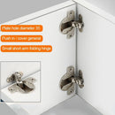 Ultra-short arm Wardrobe Inner Hinges Hardware Desk Cabinet Container Hinges
