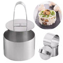 Round Mousse Mould Cake Steel Ring Pastry Mold Baking TOP Tool S8P1