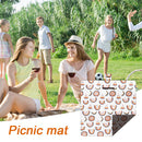 Outdoor Picnic Mat Thick Waterproof Hiking Beach Play Blanket (Watermelon)