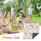 Outdoor Picnic Mat Thick Waterproof Hiking Beach Play Blanket (Watermelon)