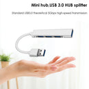 USB 3.0 Type-C Hub USB C Hub 4 Ports Multi Splitters Adapter for PC Computer