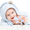 Cute Baby Teether Kids Silicone Teething Chewable Pacifier (Blue Tortoise) Newly