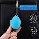 Soft Silicone Wireless Earphone Cover for Realme Buds Air2 Neo (Sky Blue) Newly