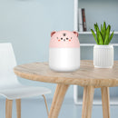 Air Humidifier Cute Tiger Aroma Diffuser with Night Light Cool Mist (Pink)