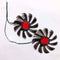 For XFX RX580 584 588 Graphics Card Dual Fan 95mm Graphics Card Cooler Fan