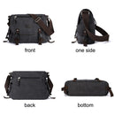 Unisex Crossbody Bags For Men Multi Pockets 14 Inch Laptop Pouch for School Work