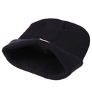 Harajuku Fashion Unisex Beanies Embroidery V Sign Ski Knitting Cap(Black)