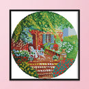DIY Cotton Cross Stitch Kit Embroidery Artwork Hanging Digital Needlework Decor