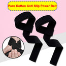2pcs Weightlifting Wrist Wraps Grip Strap Gloves Fitness Barbells Power Belts