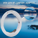 For Conan 80D 77D 70D 60D 5D Mark II Camera Metal 9th Gen PK-EOS Adapter Ring