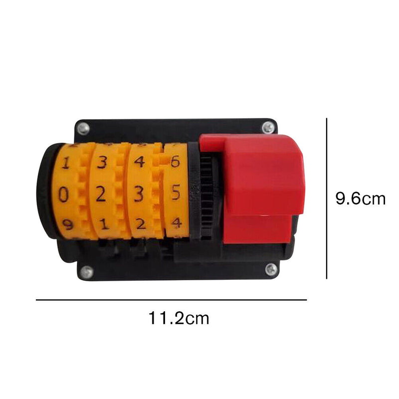 Creative Counter Bottle Opener Wall Mounted Beer Can Opener with Precise Numbers