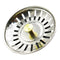 For Kitchen Sink Plug Strainer Drainer Steel Replacement Waste G4K3