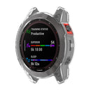 Watch Protective Frame Shell Case for Garmin Fenix 7 (Transparent White) Newly