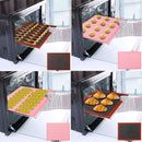 Cake Tray Heat Resistance Oven Sheet Liner Baking Mat Rolling Pad Non Stick