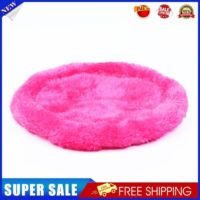 Hamster Nest Pad Animal Chinchilla Rabbit Guinea Pig Plush Cushion (Rose S)