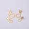 M5/M6/M8/M10 Copper Terminals Ring Lugs Wire Crimp Connector Kit (300pcs) Newly