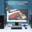 HW1701 2-Port USB Manual KVM Switch Box 2 in 1 Out 1080P VGA Switch Splitter