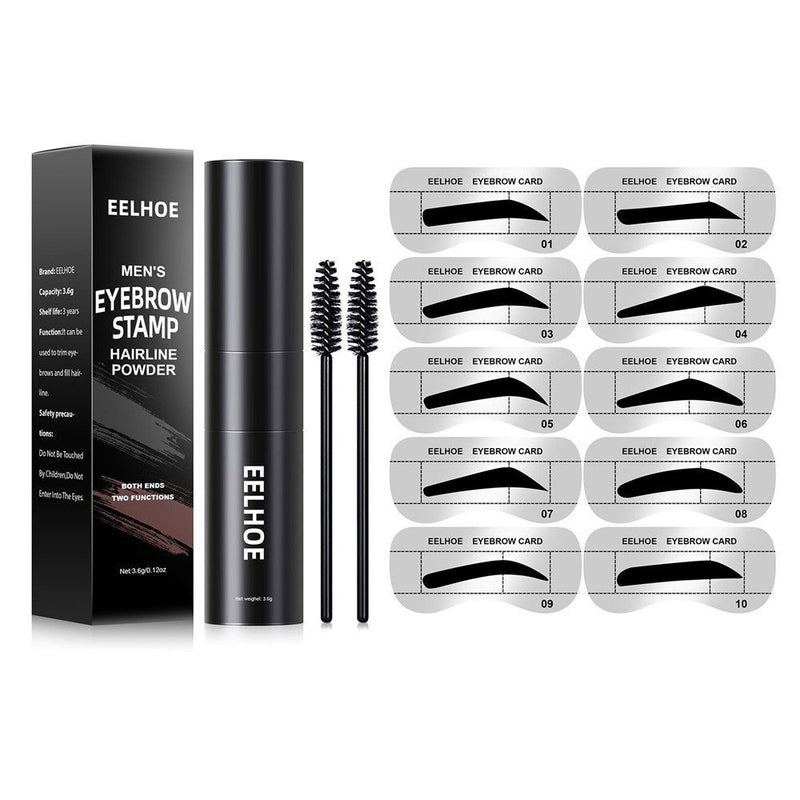 Waterproof Eyebrow Stencils Eyebrow Enhancers One Step Eyebrow Stamp For Men
