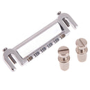 Guitar Accessories Wraparound Bridge String Holder Cleats Chrome Style Guitar Bri