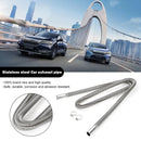 Parking Air Heater Pipe 2.5cm Inner Stainless Steel Exhaust Pipe Car Tool