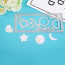 Metal Cutting Dies Stencils DIY Scrapbook Love Star Moon Album Decor Card Craft